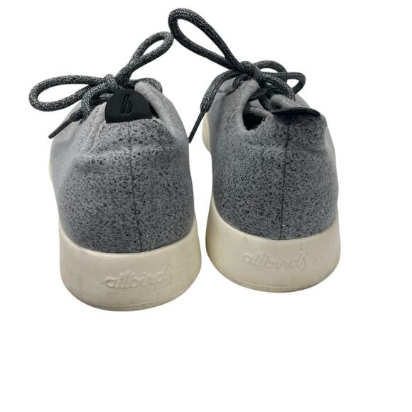 Allbirds Lace Up Wool Runner Sneaker Light Gray Womens 9 AS IS - Picture 5 of 7